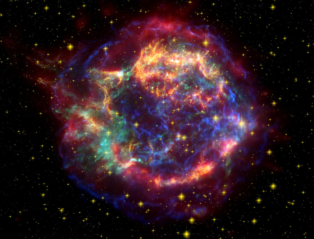 Cassiopeia Constellation in the Galaxy
